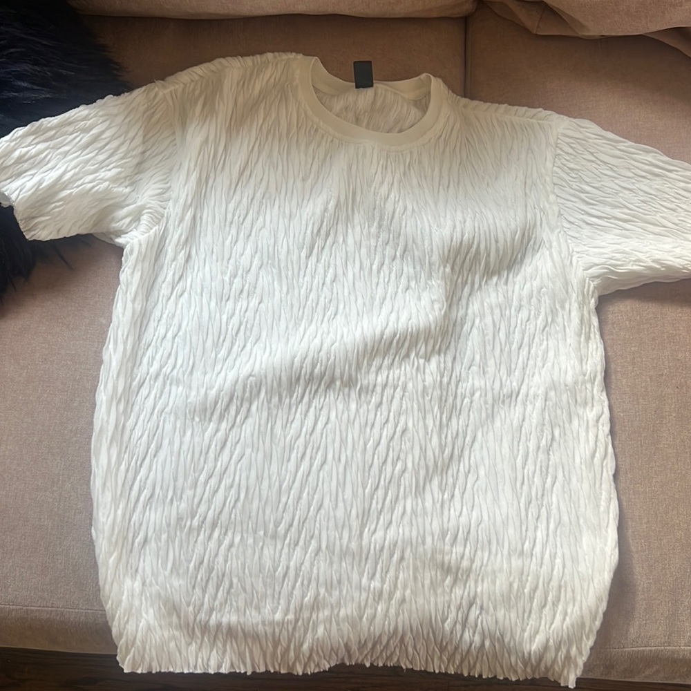 Texture White Tee
